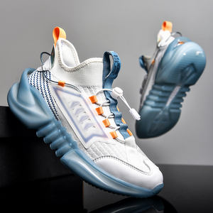 2021 Custom Leather Sneakers for Men Logo Joggers Men's Shoes for Spring Autumn Winter Seasons