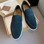 Men's Formal Business Dress Shoes Loafers Casual Flats Slip-On Motoring Shoes Cross-Border Plus Size Fashion Trend Walking Shoes